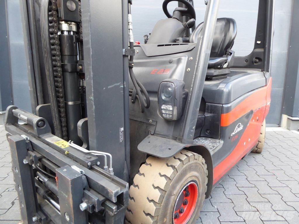 Linde E25L Elmotviktstruckar