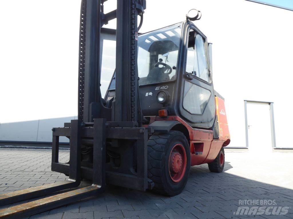 Linde E40P Elmotviktstruckar
