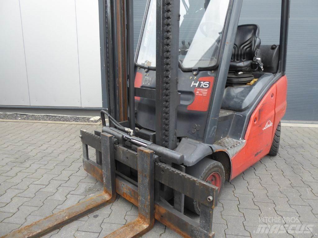 Linde H16D Dieselmotviktstruckar