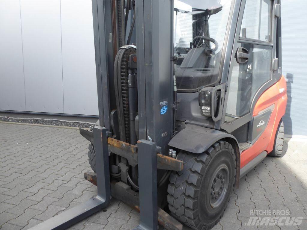 Linde H35D-01 Dieselmotviktstruckar