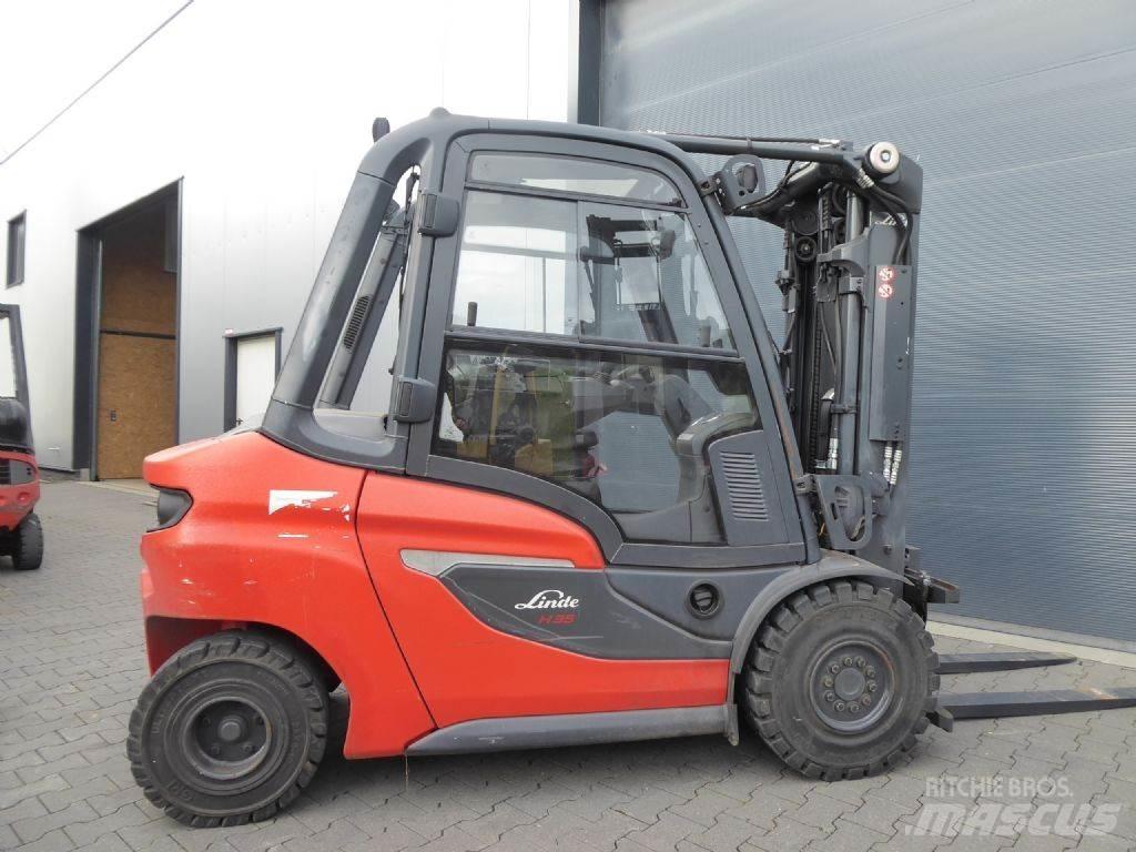 Linde H35D-01 Dieselmotviktstruckar