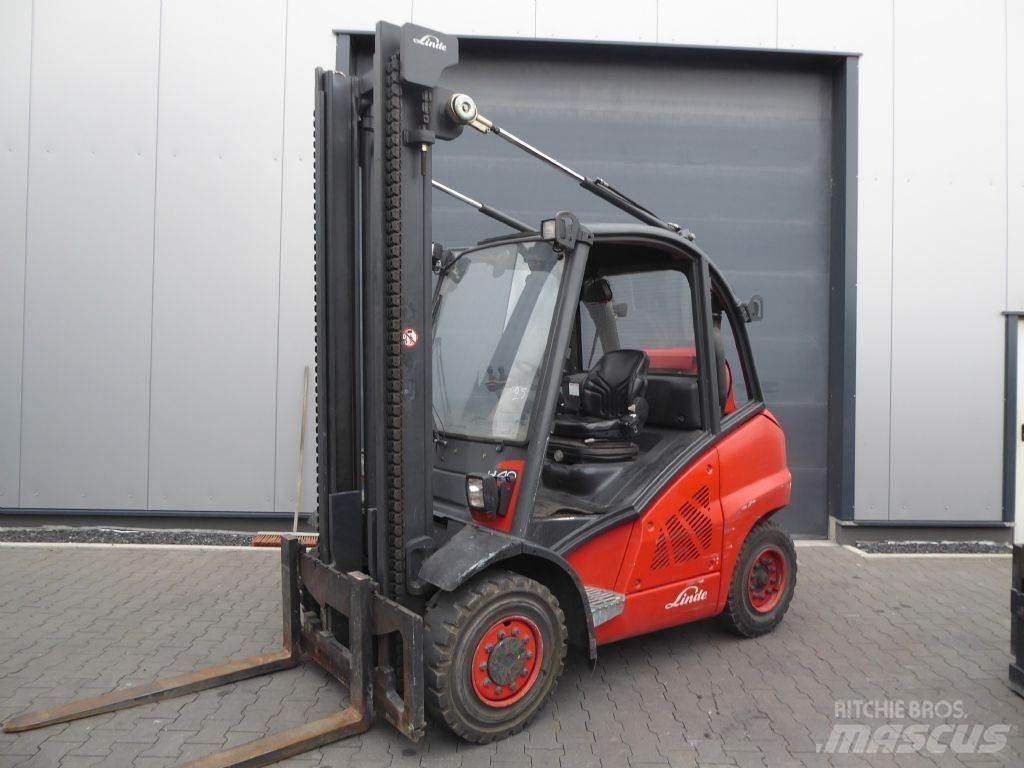 Linde H40T-01 Gasolmotviktstruckar