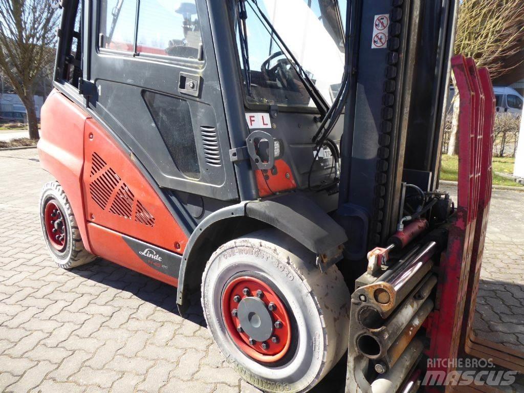 Linde H45T-02 Gasolmotviktstruckar