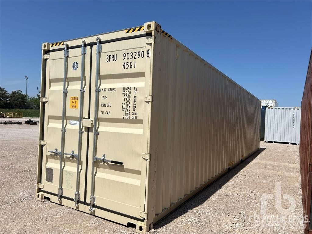  40 ft High Cube Specialcontainers