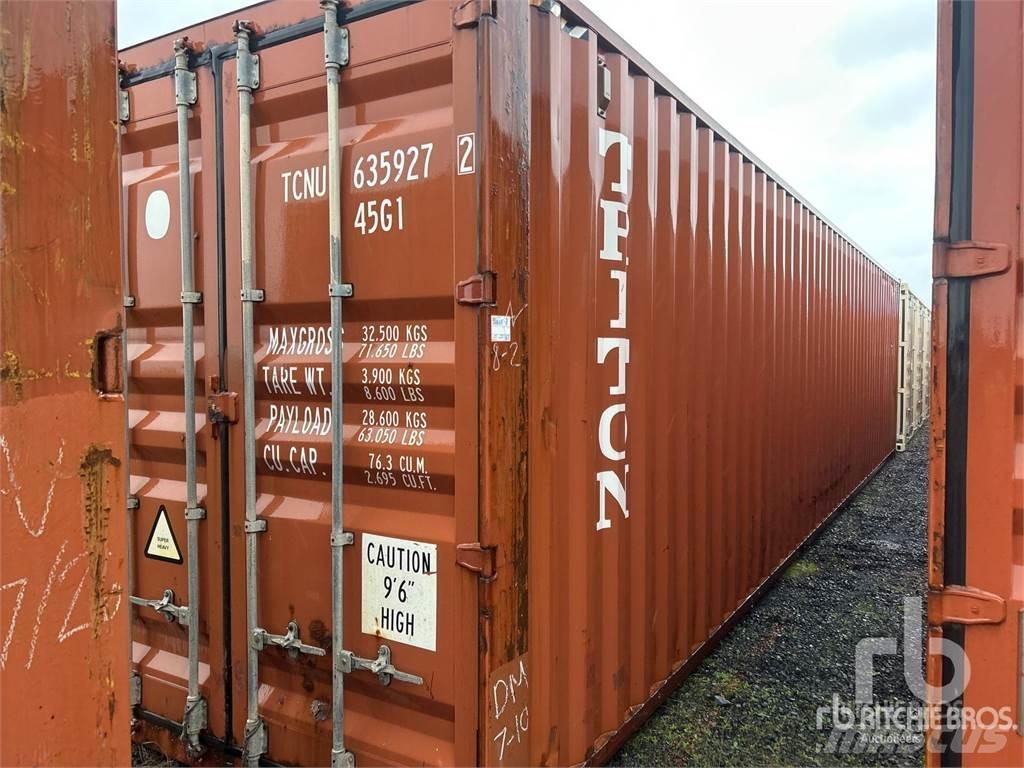  40 ft High Cube Specialcontainers
