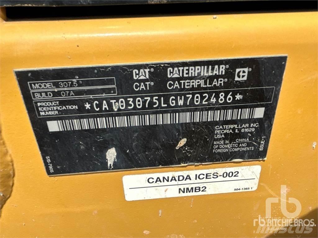 CAT 307.5 Bandgrävare
