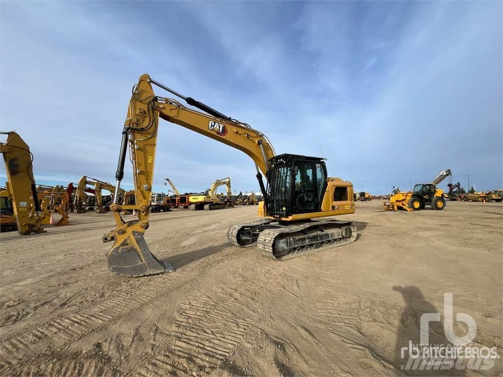 CAT 317 Bandgrävare