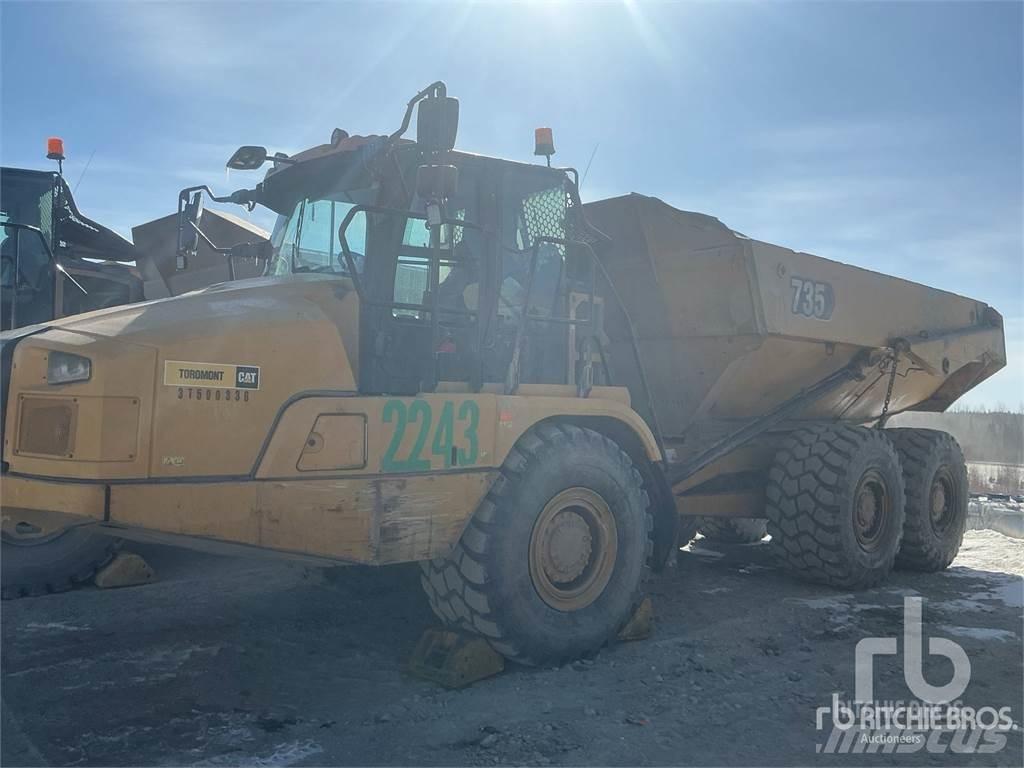 CAT 735 Midjestyrd dumper