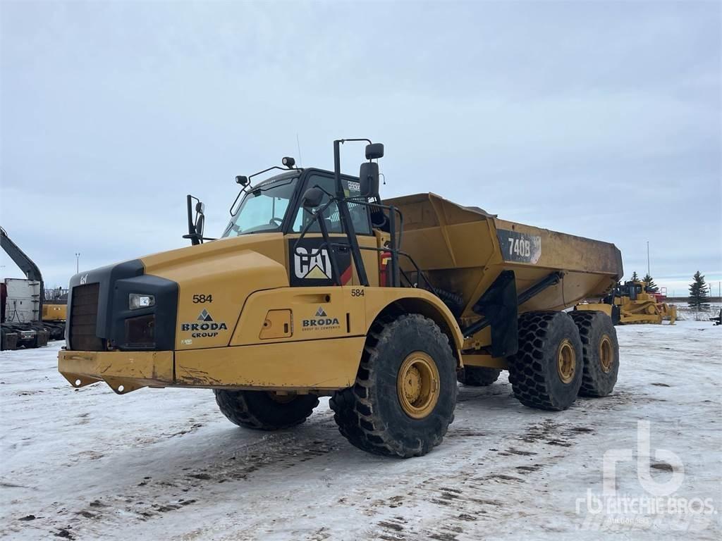 CAT 740B Midjestyrd dumper