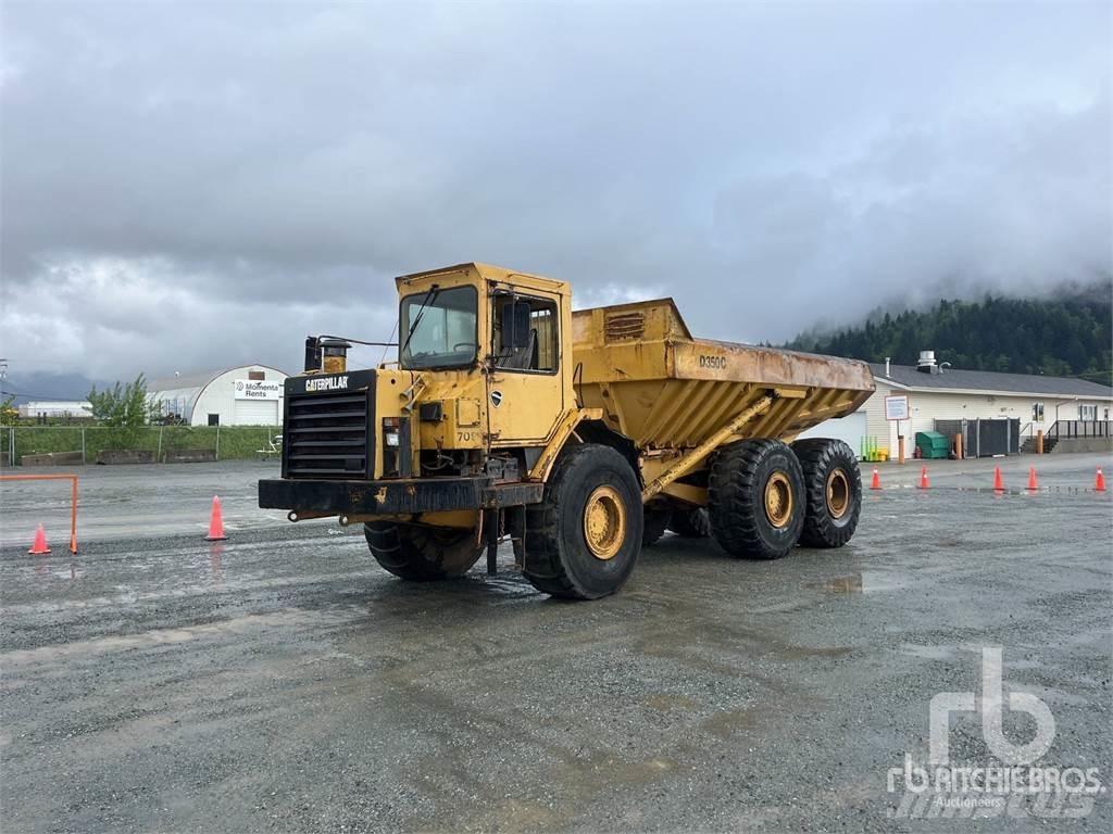 CAT D350C Midjestyrd dumper