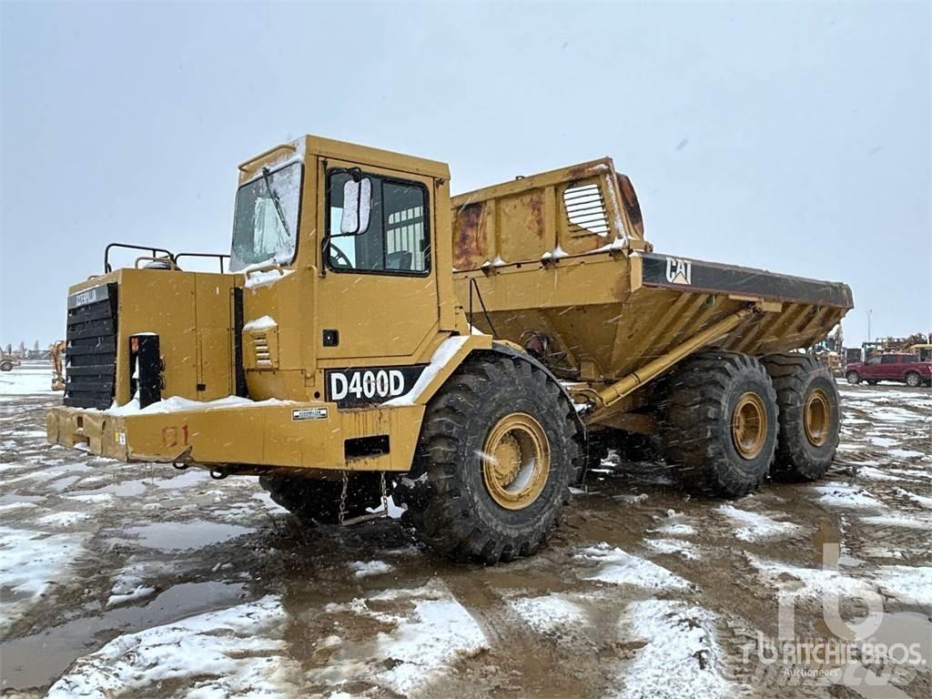 CAT D400D Midjestyrd dumper