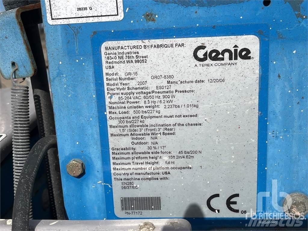 Genie GR15 Bomliftar