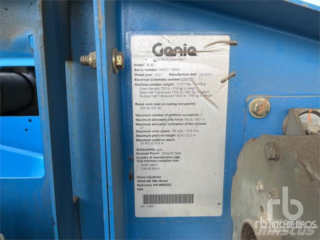 Genie S40 Bomliftar