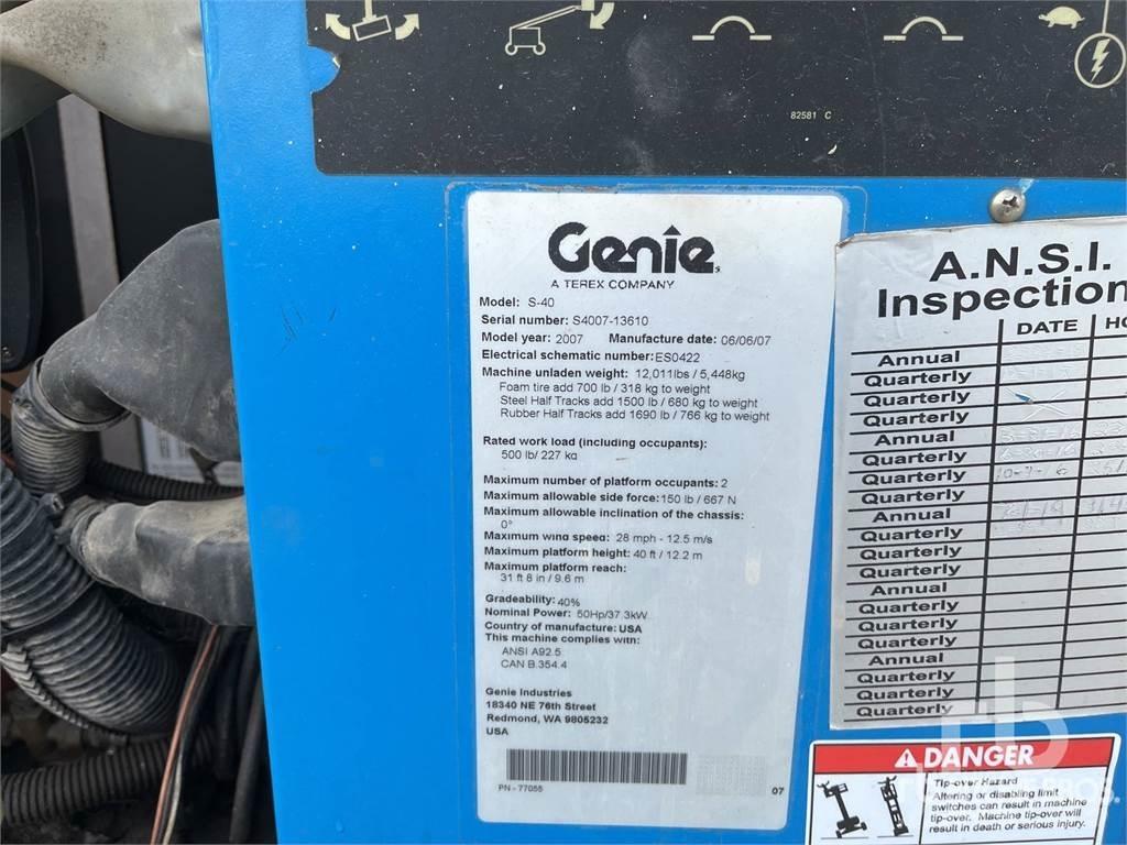 Genie S40 Bomliftar