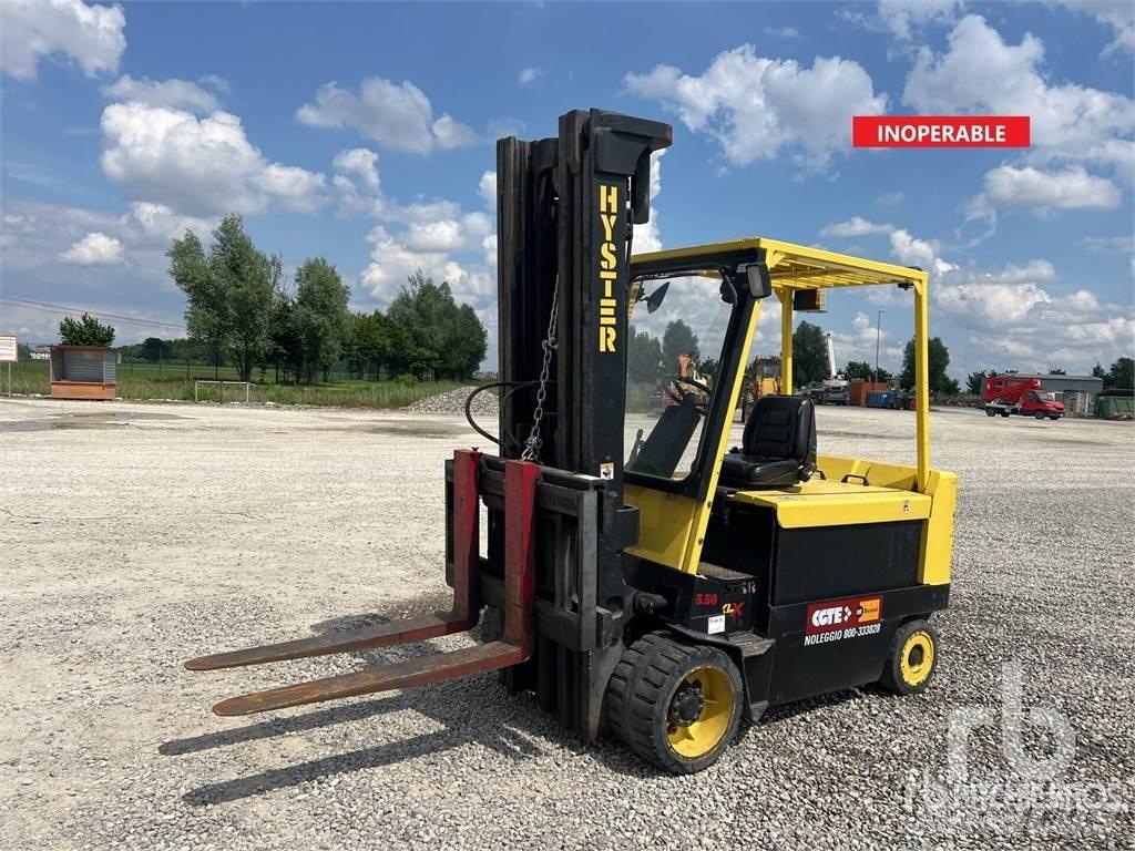 Hyster E5.50XL Elmotviktstruckar