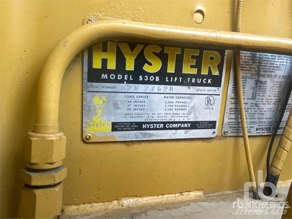 Hyster S30B Dieselmotviktstruckar