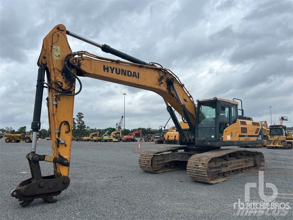 Hyundai HX330L Bandgrävare