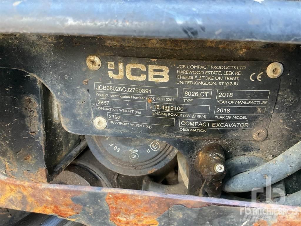 JCB 8026CT Bandgrävare