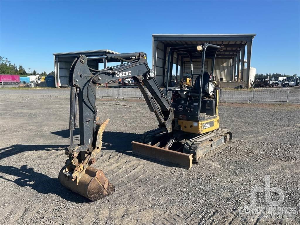 John Deere 26G Minigrävare < 7t