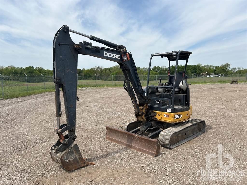 John Deere 35D Minigrävare < 7t