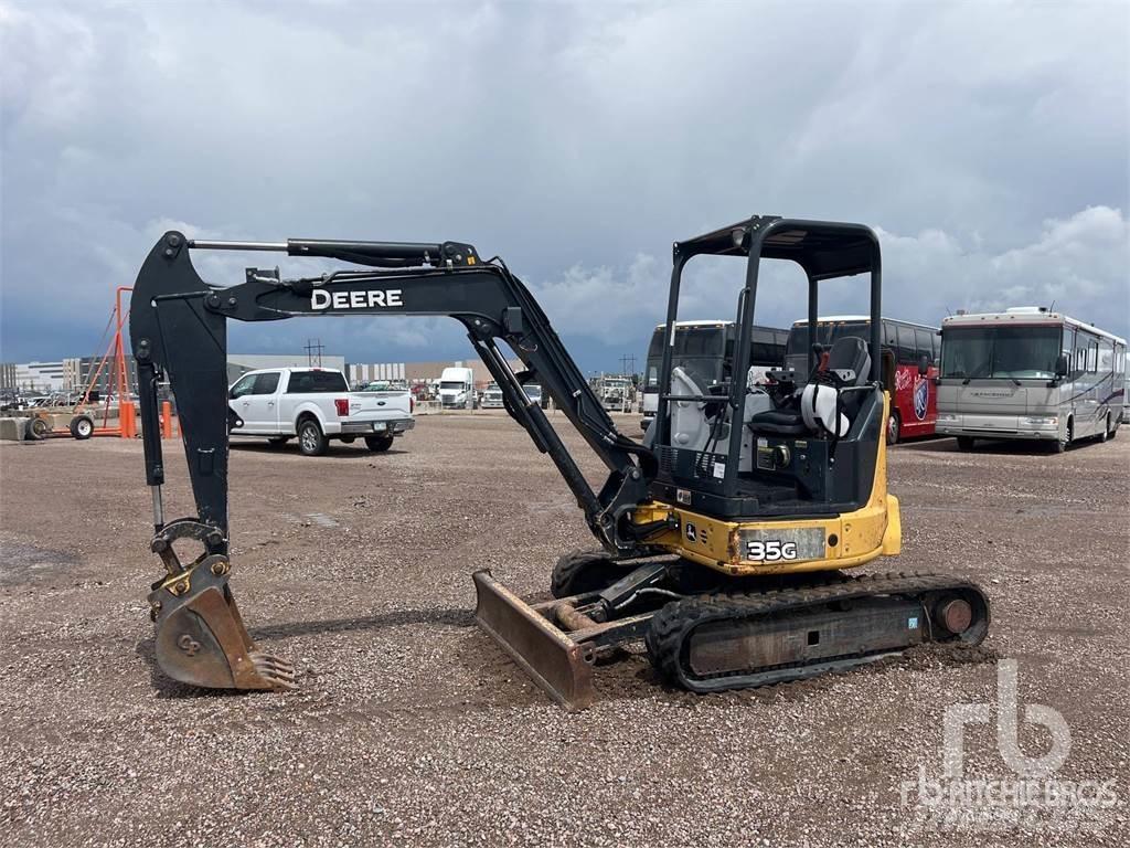 John Deere 35G Minigrävare < 7t
