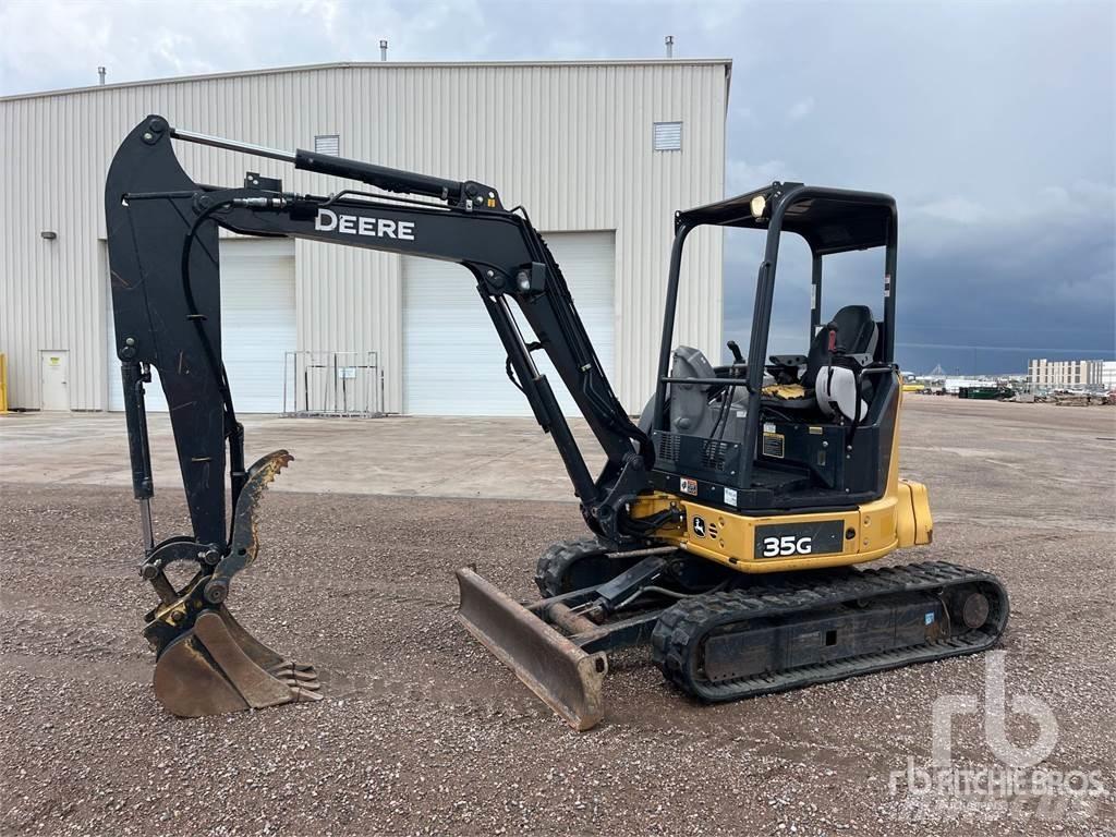 John Deere 35G Minigrävare < 7t