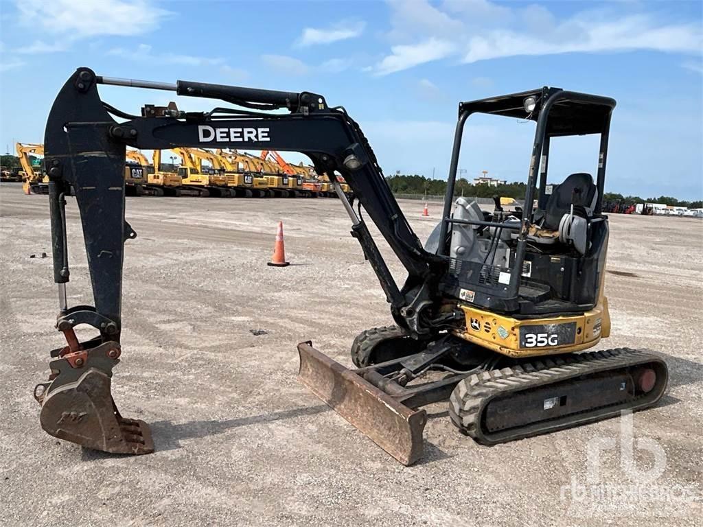 John Deere 35G Minigrävare < 7t