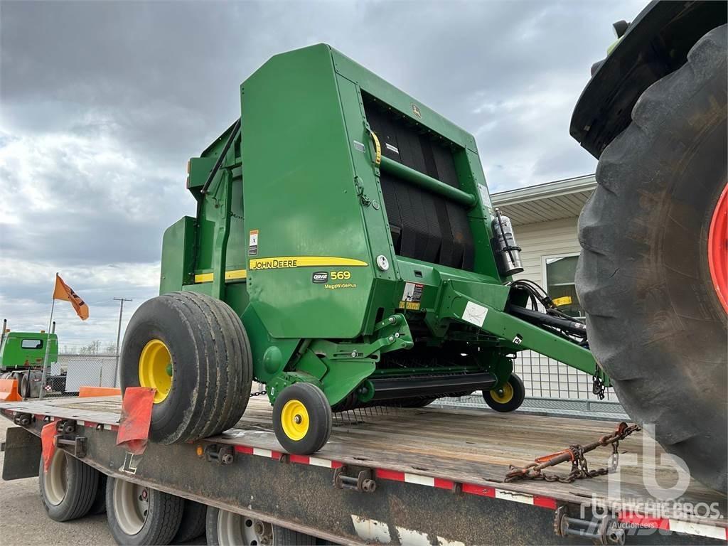 John Deere 569 Fyrkantspressar