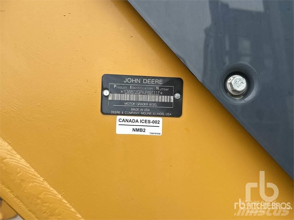 John Deere 872G Väghyvlar