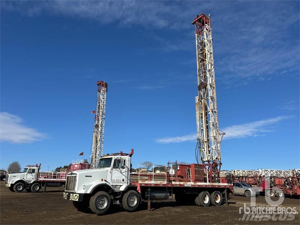 Kenworth T800 Lastbilar med borraggregat