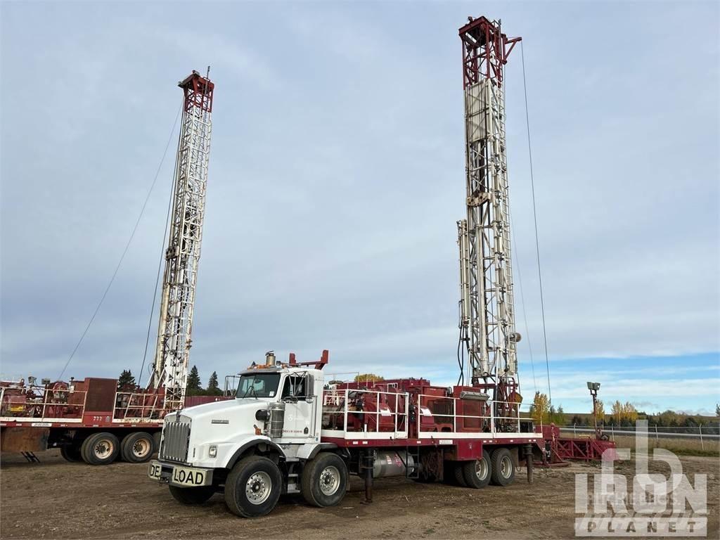 Kenworth T800B Lastbilar med borraggregat