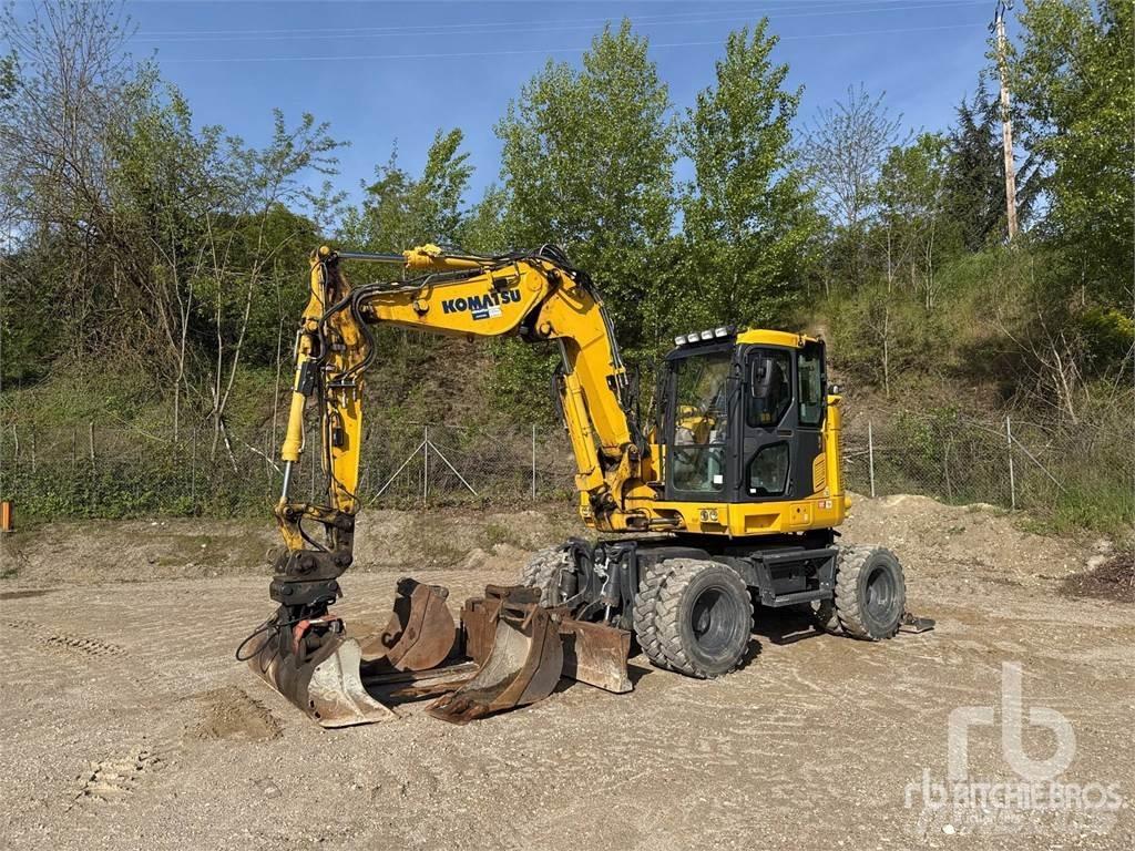 Komatsu PW118MR Hjulgrävare