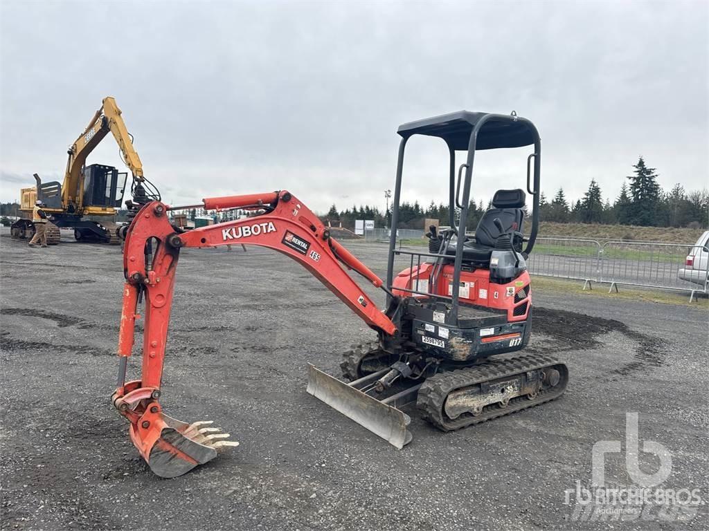 Kubota U17VR1 Minigrävare < 7t