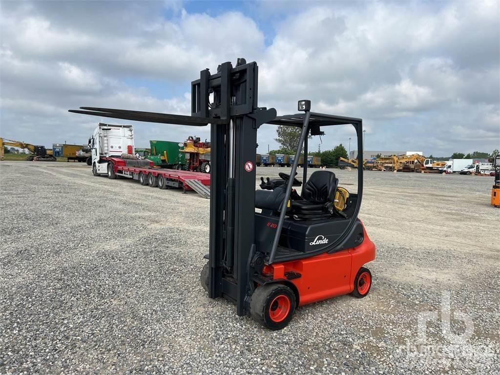 Linde E20P-02 Elmotviktstruckar