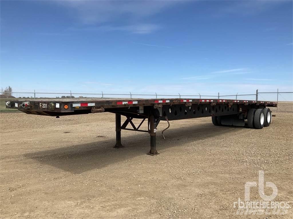 Manac 48 ft T/A Flaktrailer