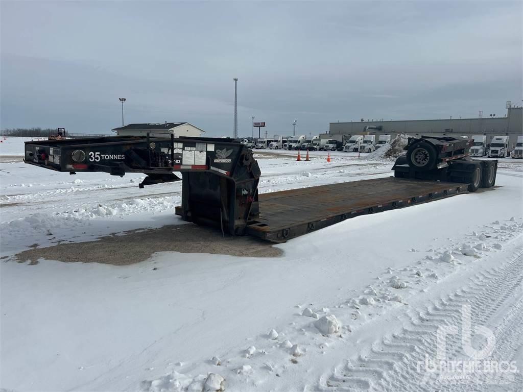 Manac 5228 Låg lastande semi trailer