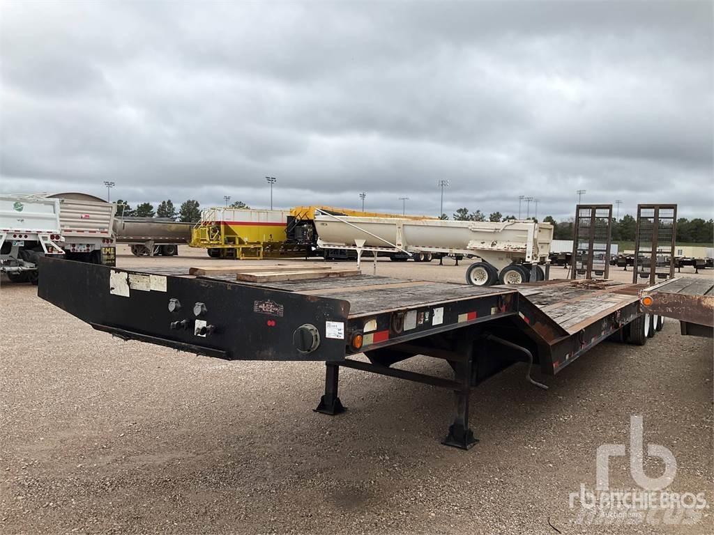 Pitts LB52-38CS Låg lastande semi trailer