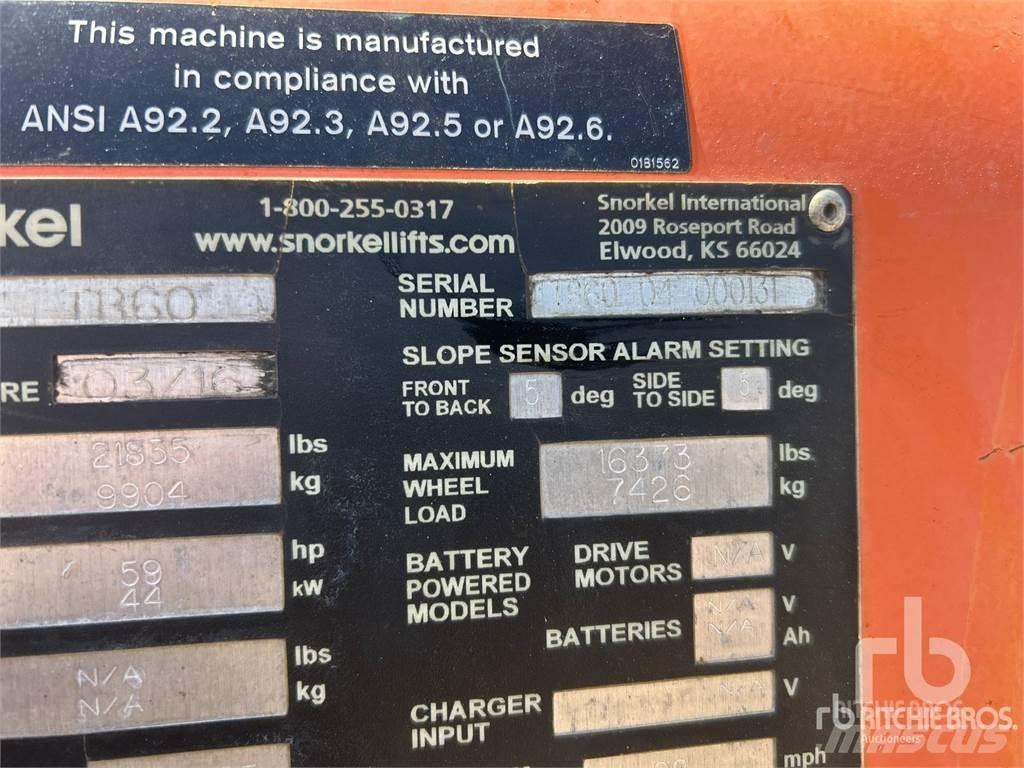 Snorkel TB60 Bomliftar