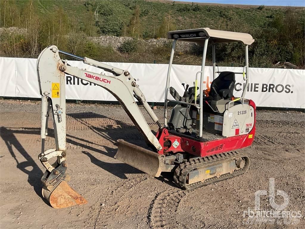 Takeuchi TB216 Minigrävare < 7t