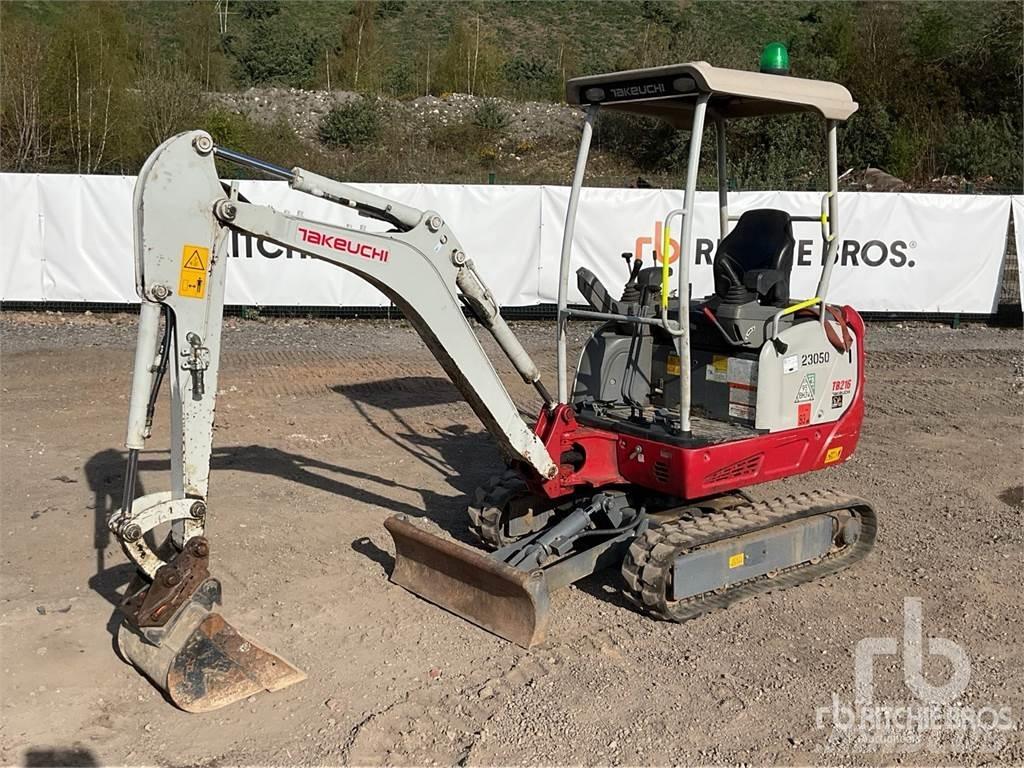 Takeuchi TB216 Minigrävare < 7t