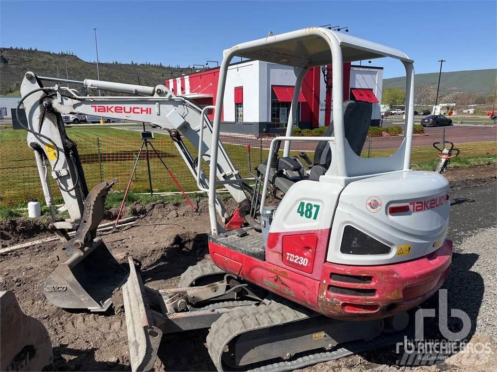 Takeuchi TB230 Minigrävare < 7t
