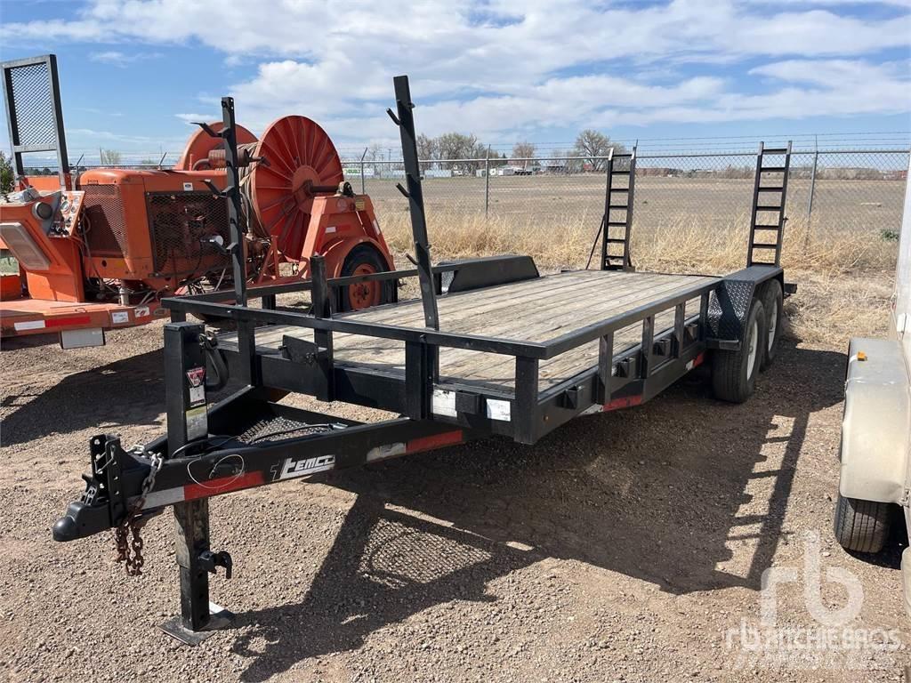  TEMCO 20 ft T/A Maskintransporter