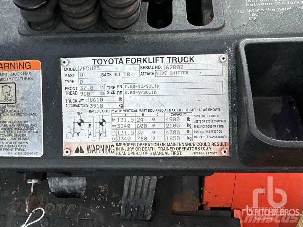 Toyota 7FDU25 Dieselmotviktstruckar