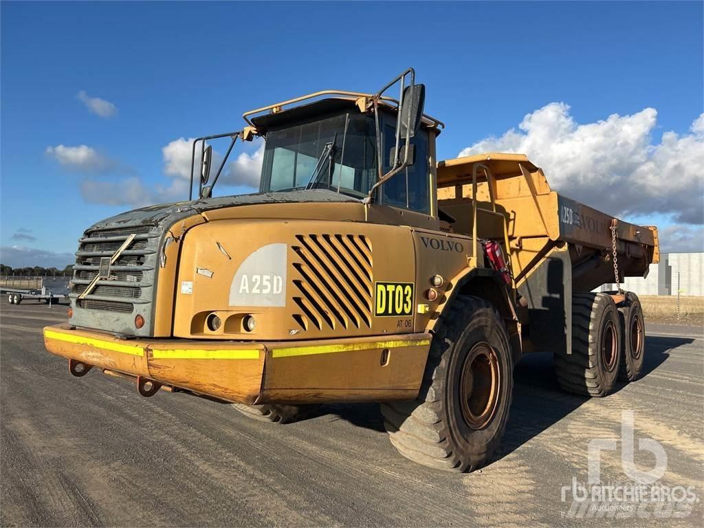 Volvo A25D Midjestyrd dumper