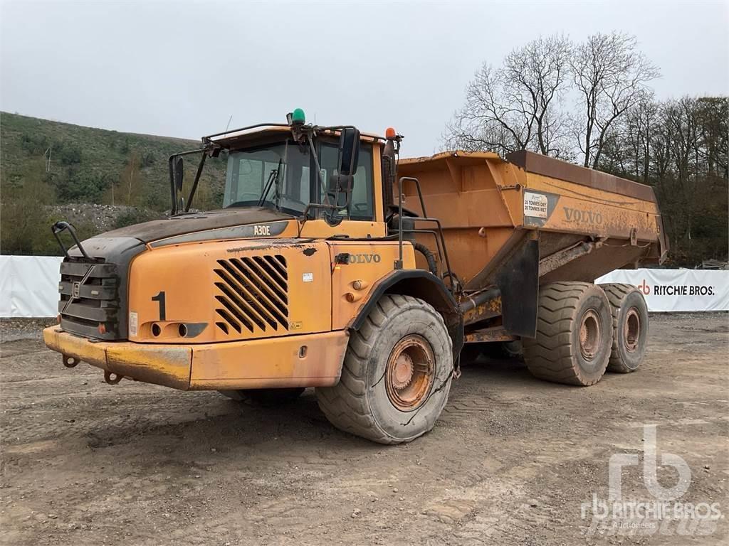 Volvo A30E Midjestyrd dumper