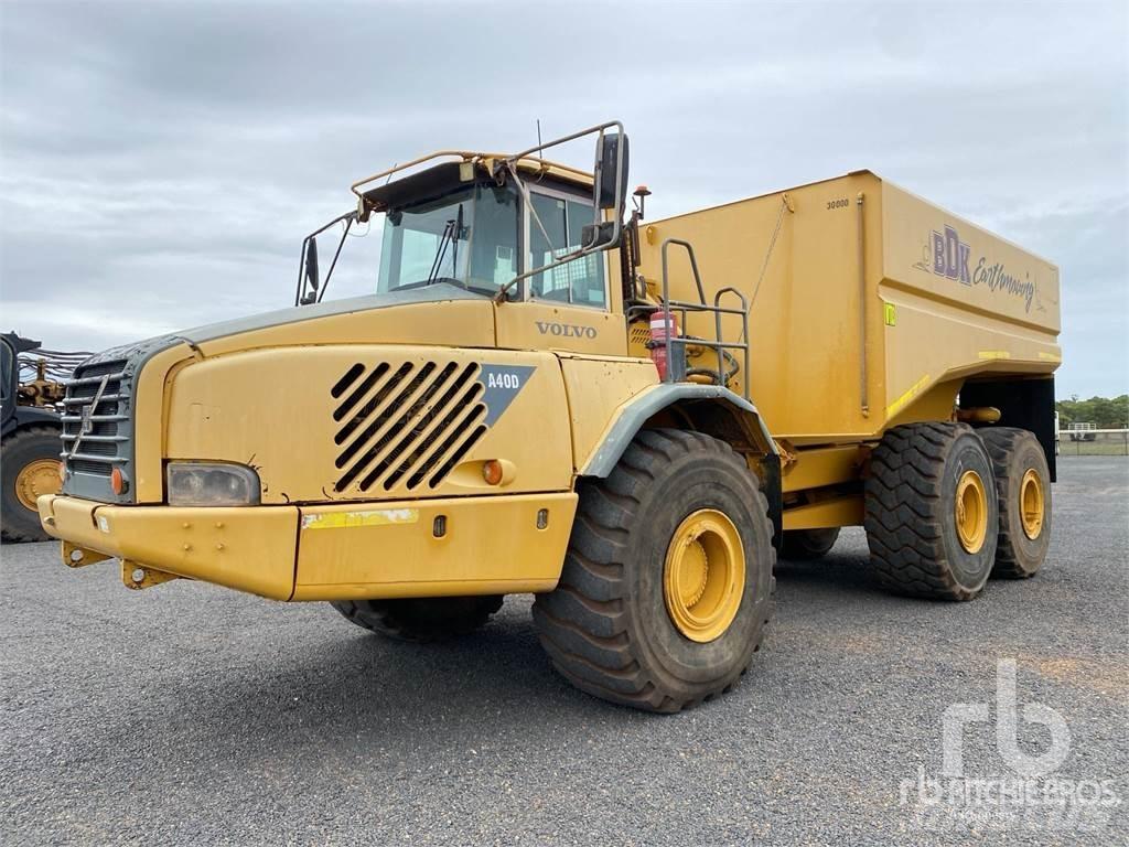 Volvo A40D Vattentankbilar