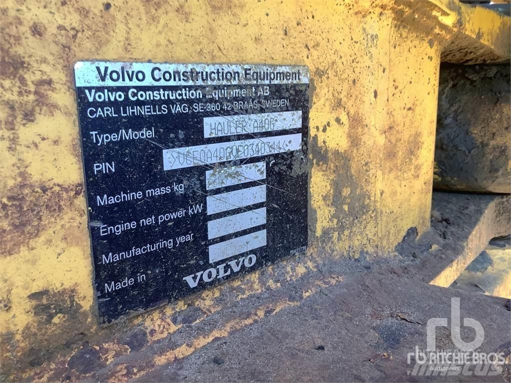 Volvo A40G Midjestyrd dumper