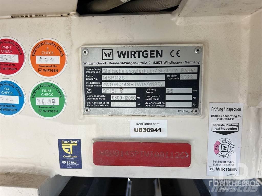 Wirtgen SP15I Betongutläggare