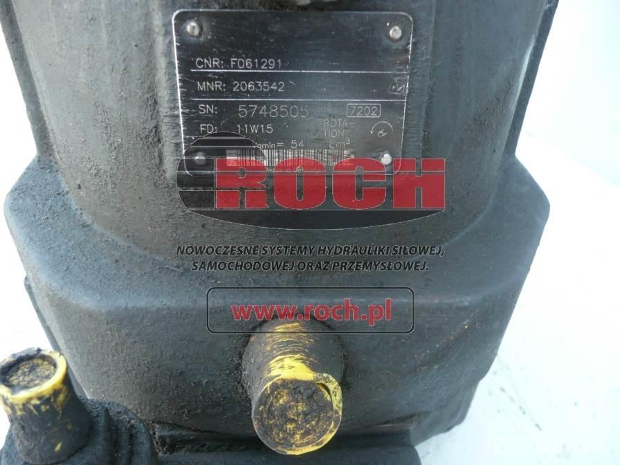 Rexroth F061291 2063542 Motorer