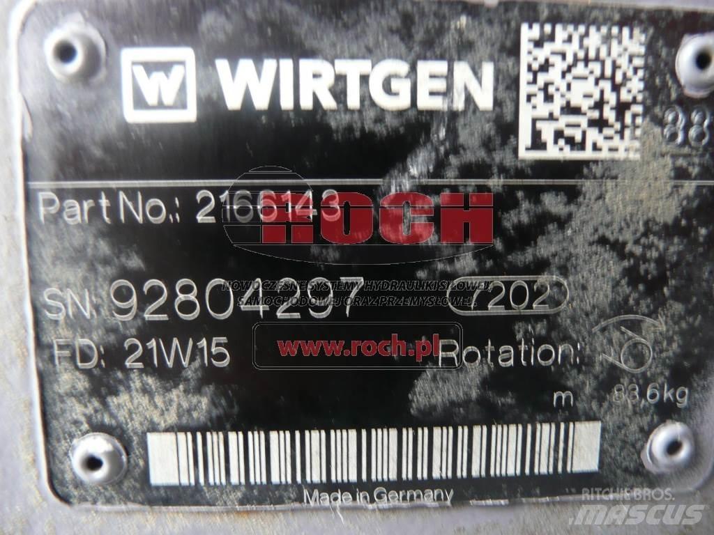 Wirtgen 2166143 Hydraulik